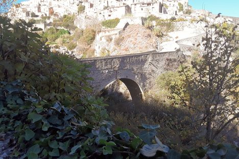 The Bridge  Behind the Town