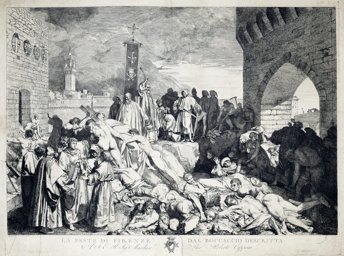 the plague in italy