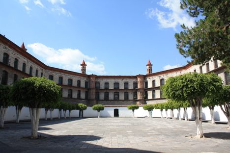 Main courtyard of "the castle"