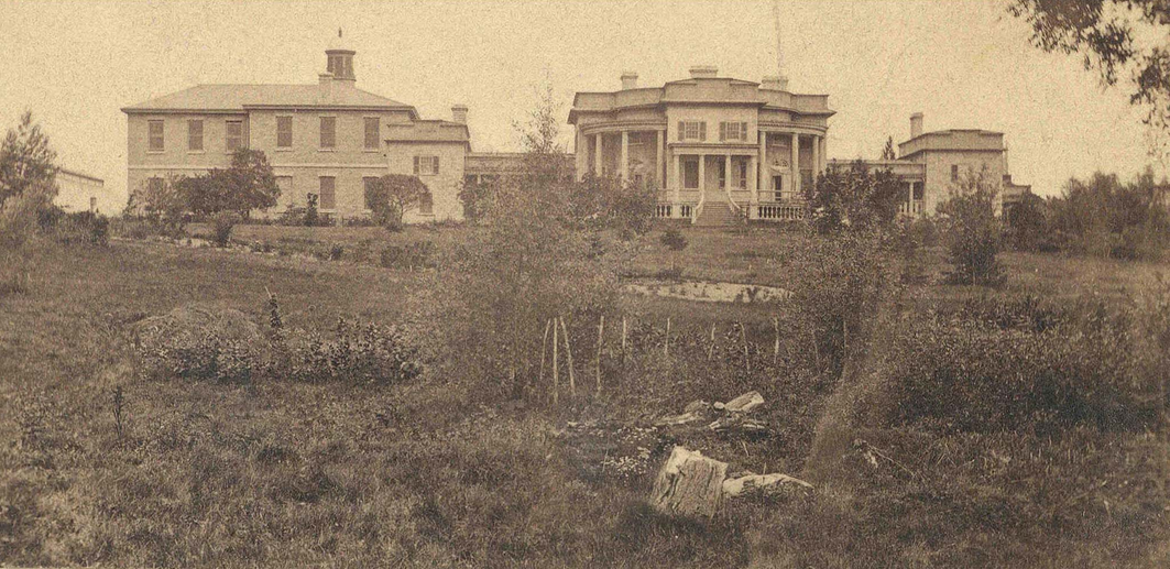 The Botanical Society of Canada's botanical garden at Queen's College, Kingston.