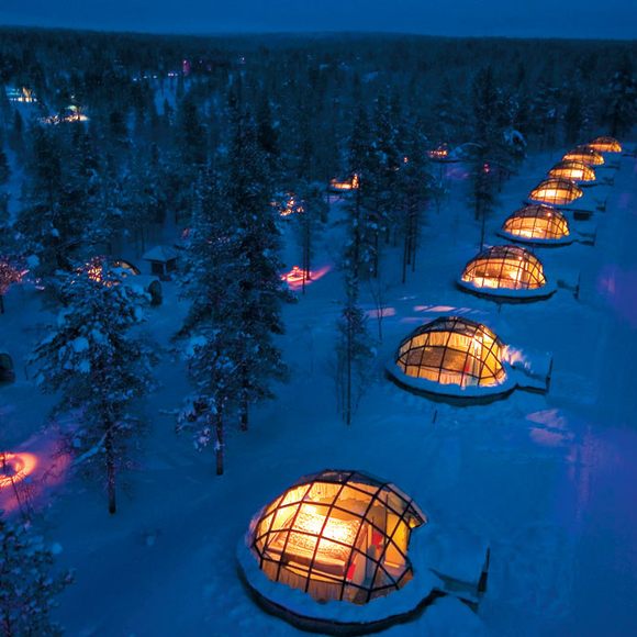 Kakslauttanen Arctic Resort – Saariselkä, Finland - Atlas Obscura