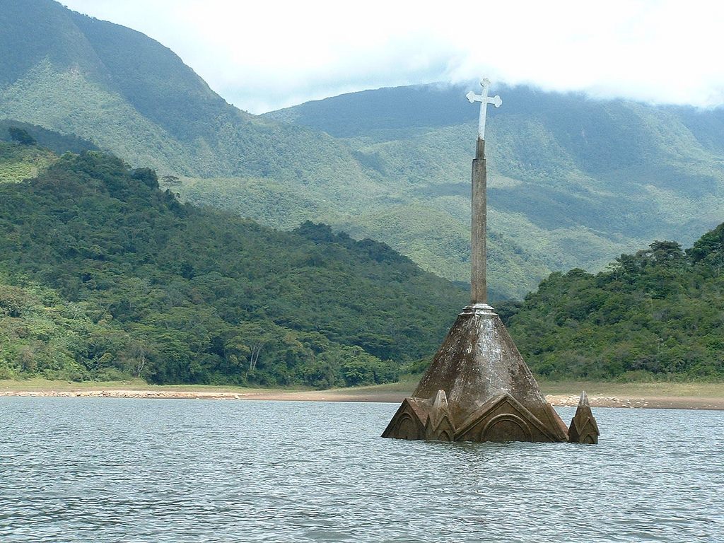 For more than 30 years, the former town of Potosi resided underwater after it was flooded by the building of a dam
