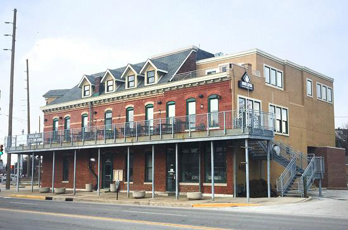 The building for the new Kurt Vonnegut Museum and Library.