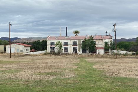 Base fire station.