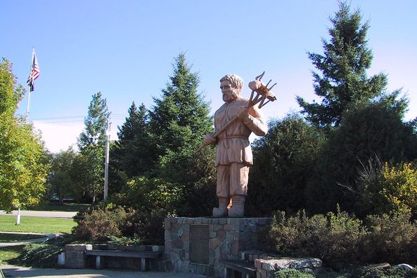 St. Urho statue