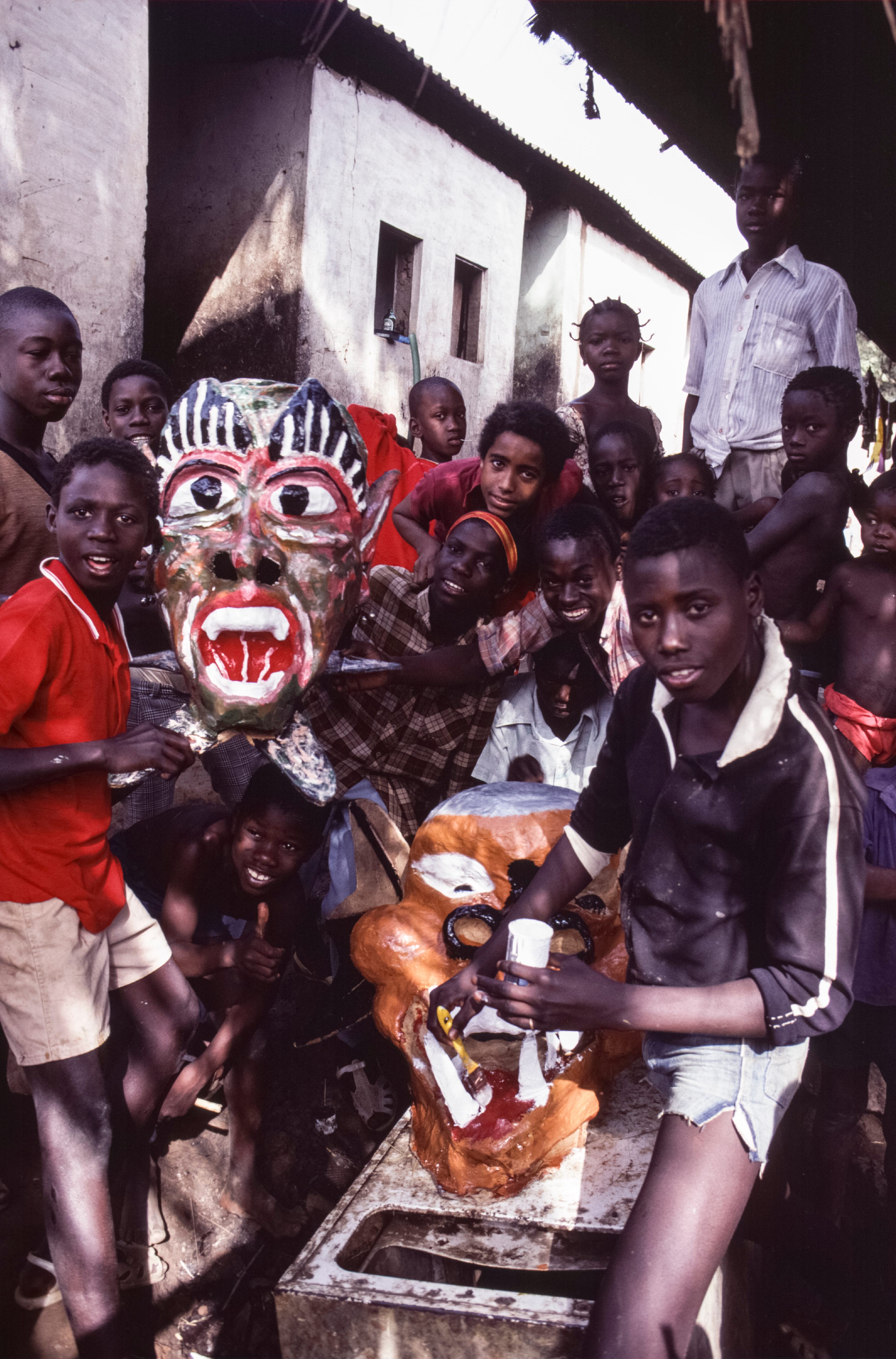 A children's parade is often the first big event of the Carnival season.
