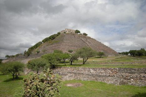 The pyramid of El Cerrito. 