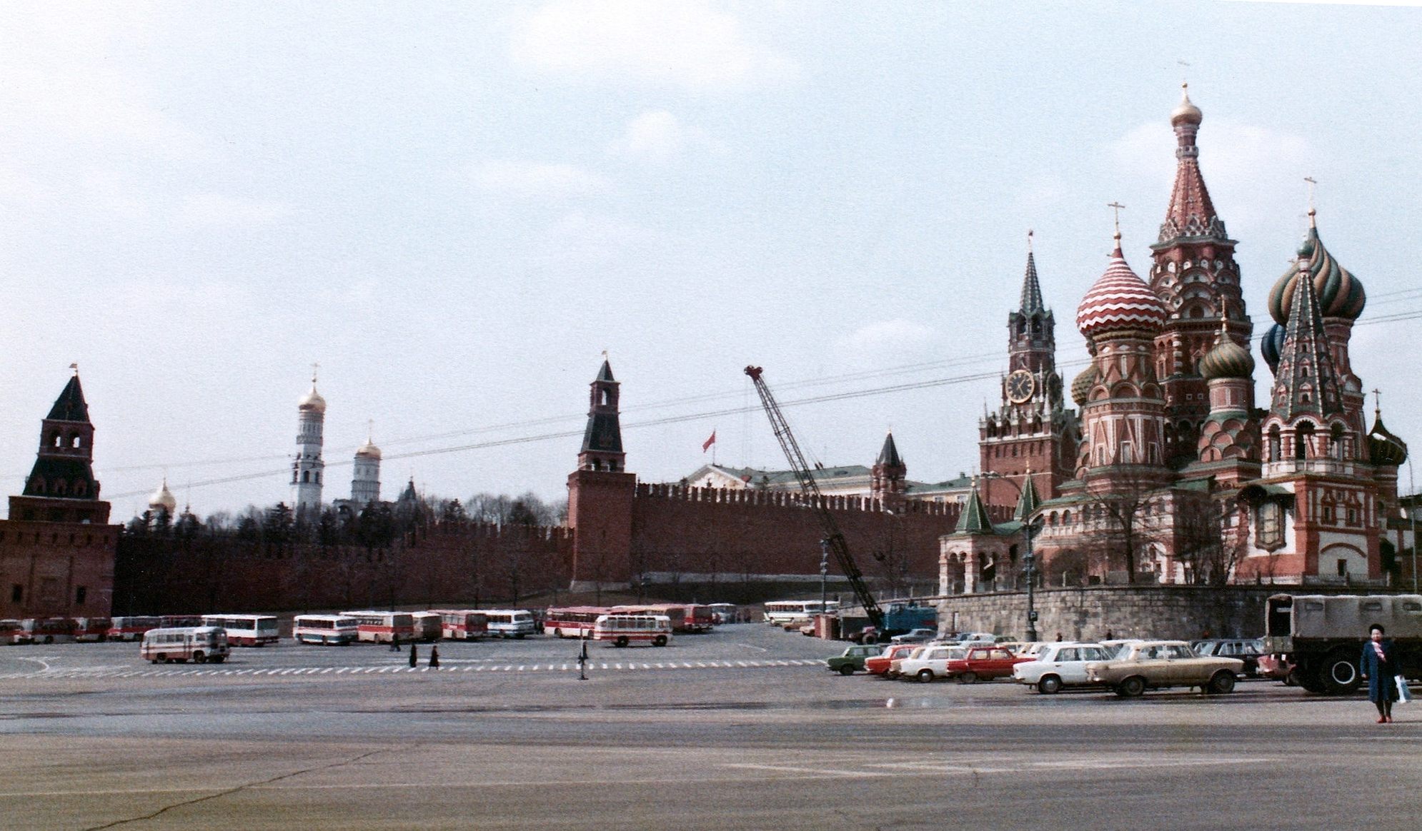 Moscow's Red Square, early 1980s