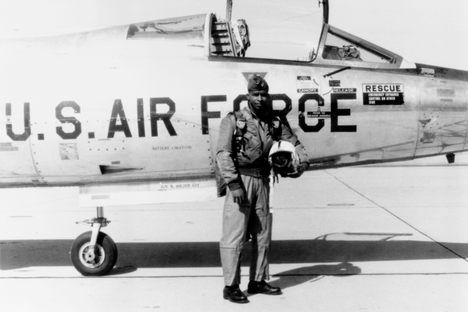 Robert Lawrence, Jr. was chosen to serve in the MOL, an Air Force space program.