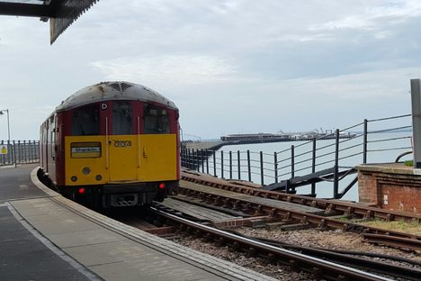 1930s London Underground Trains at Ryde