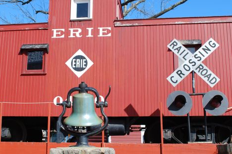 The Erie Lackawanna Caboose.