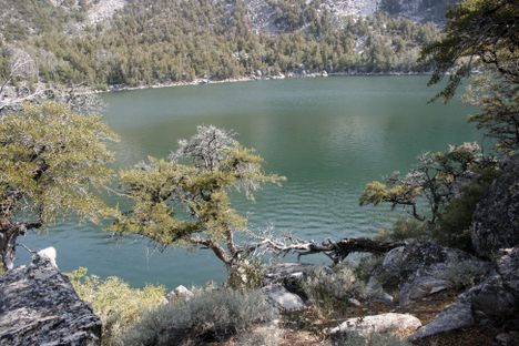 Blue Lake, main basin.