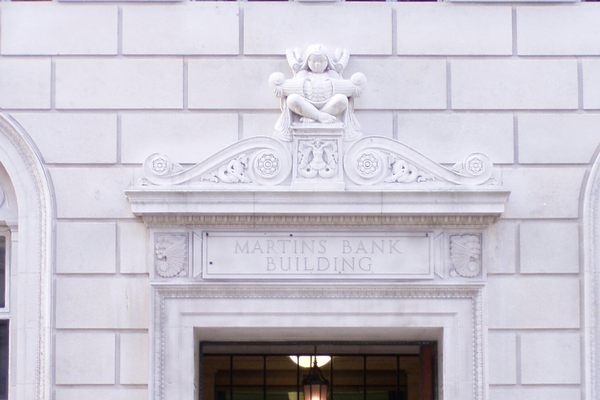The old Martins Bank in Liverpool.