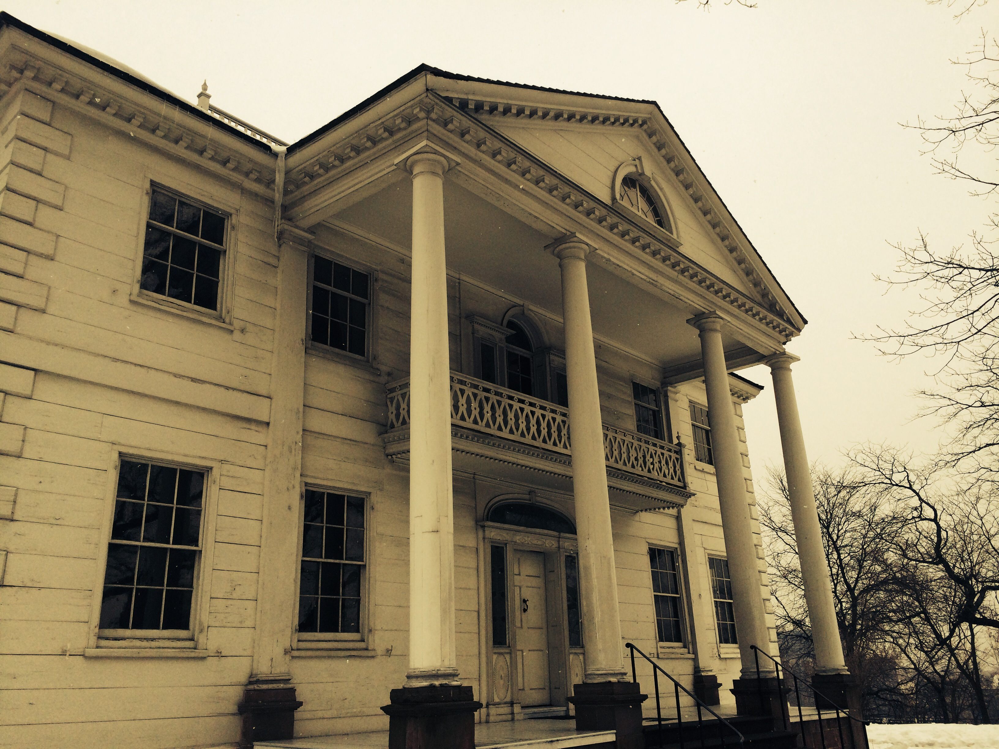 The Morris-Jumel Mansion.