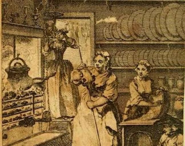 The frontispiece of <em>The Lady's Companion</em>