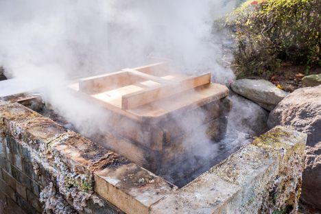 These ovens turn the streets of Beppu into hell's kitchen.