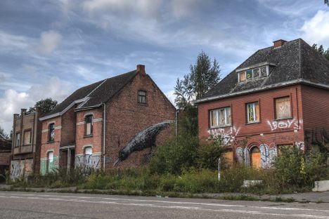 Doomed Belgian Village Strives for Salvation by Inviting Street Artists into the Ghost Town