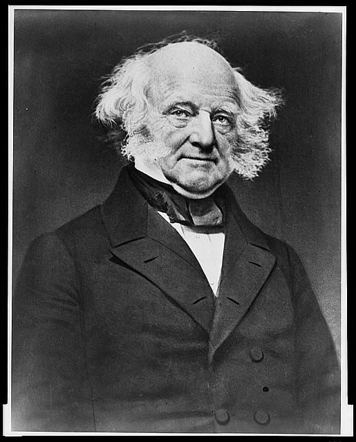 Marin Van Buren, looking dandy and human.