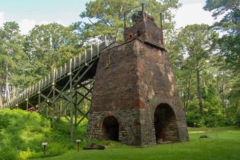 The Nassawango Iron Furnace