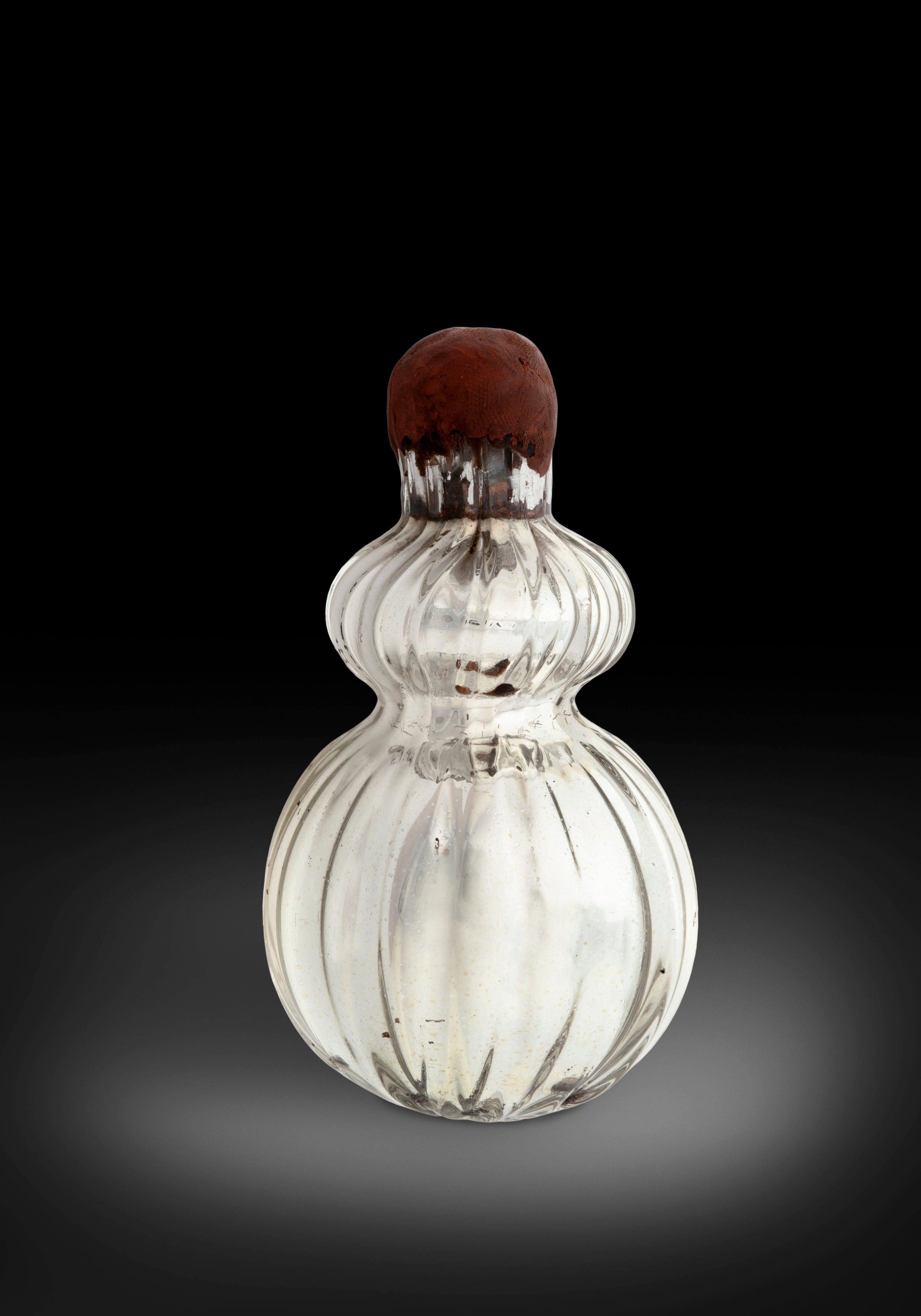 A "witch bottle," said to have a witch trapped inside.