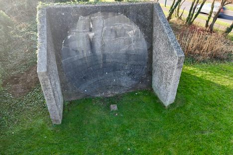 Redcar's Sound Mirror, also known as 'Redcar's Concrete Ear'