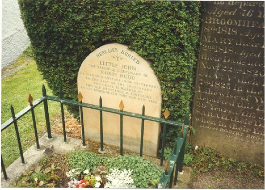 Little John's Grave – Hathersage, England - Atlas Obscura
