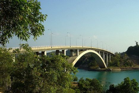 Barelang arch bridge 