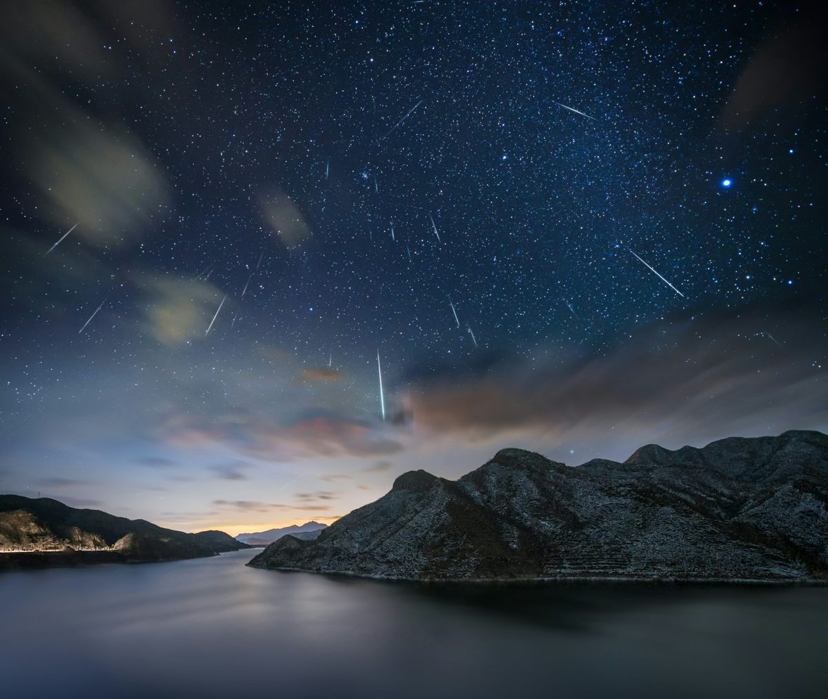 Meteor showers happen around the same time each year and on clear nights can be stunning to watch.
