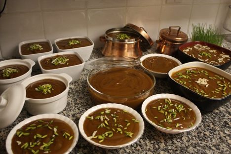 Sumalak, also known as samanu, is one of the seven traditional dishes of Nowruz.