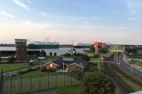 View from the Container Observation Tower