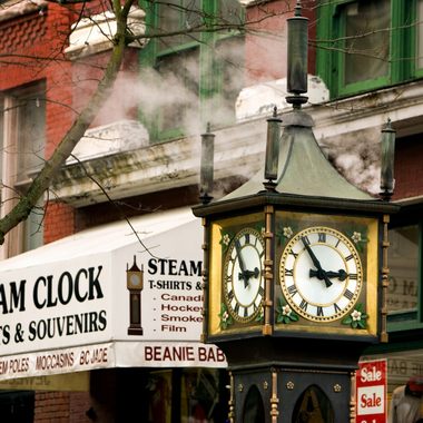 The Gastown steam clock