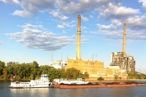 The Sporn plant in October, 2014, a few months before it closed.