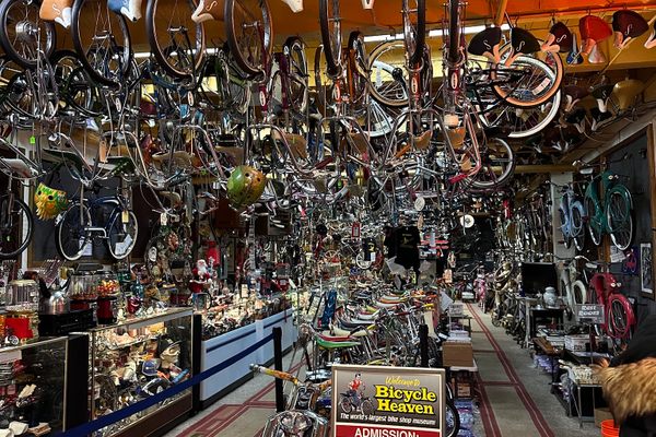 Soooo many bicycles!