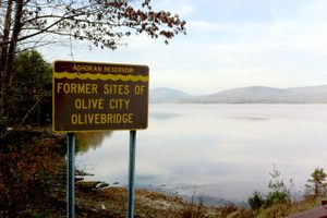 The Drowned Towns of the Ashokan Reservoir in West Shokan, New York