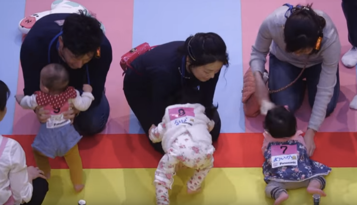 Fleeting Wonders: Japan's World Record Baby-Racing Competition