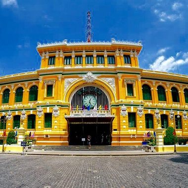 Saigon Central Post Office.