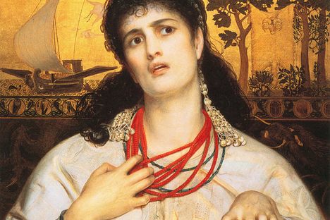 Painting of Medea by Sandys (1866-8)