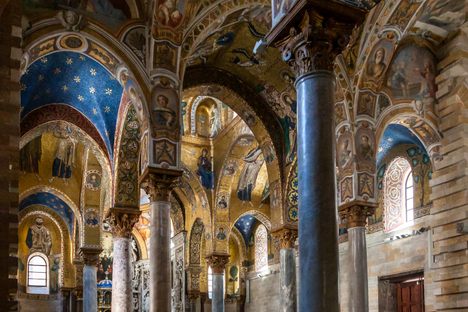 The interior.