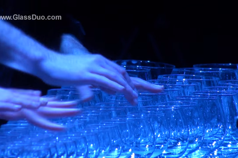 Listen to This Duo Elegantly Play the Harry Potter Theme Music on Glass Goblets