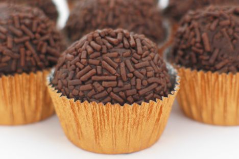 Brigadeiros are a mainstay in Brazil, especially at parties.