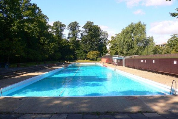 The pool at Jesus Green Lido