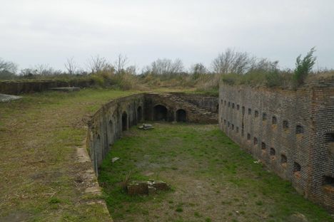 Ruins of Fort Macomb