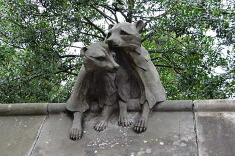 Animal Wall at Cardiff Castle