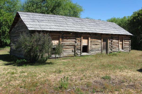 Butch Cassidy’s cabin in the Chubut Province of Argentina