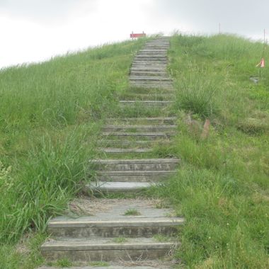 Steps to Mound A