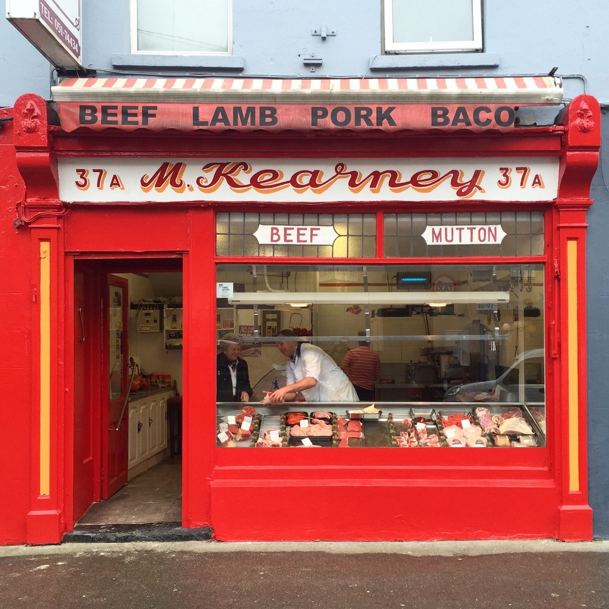 M. Kearney's Butcher shop, Waterford, County Waterford.