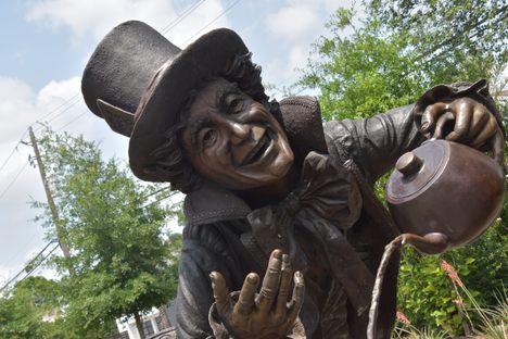 “Your hair wants cutting,” said the Hatter.