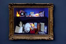 Fortune telling exhibit.