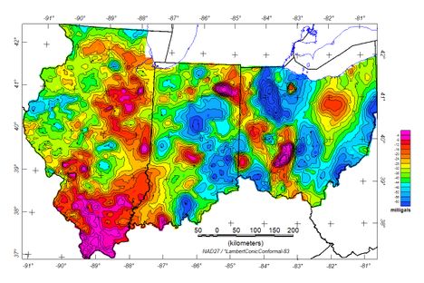 Red means higher than average anomalies, and blue means lower than average ones.