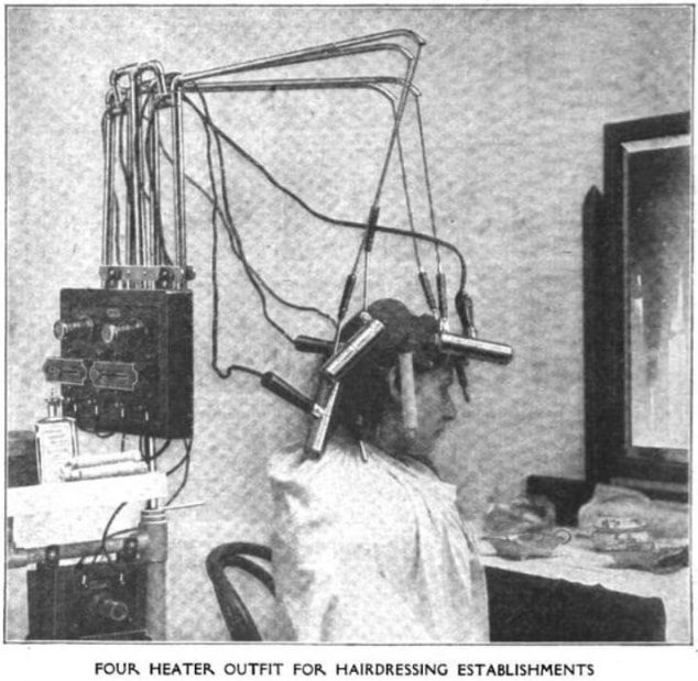 electric permanent wave machine